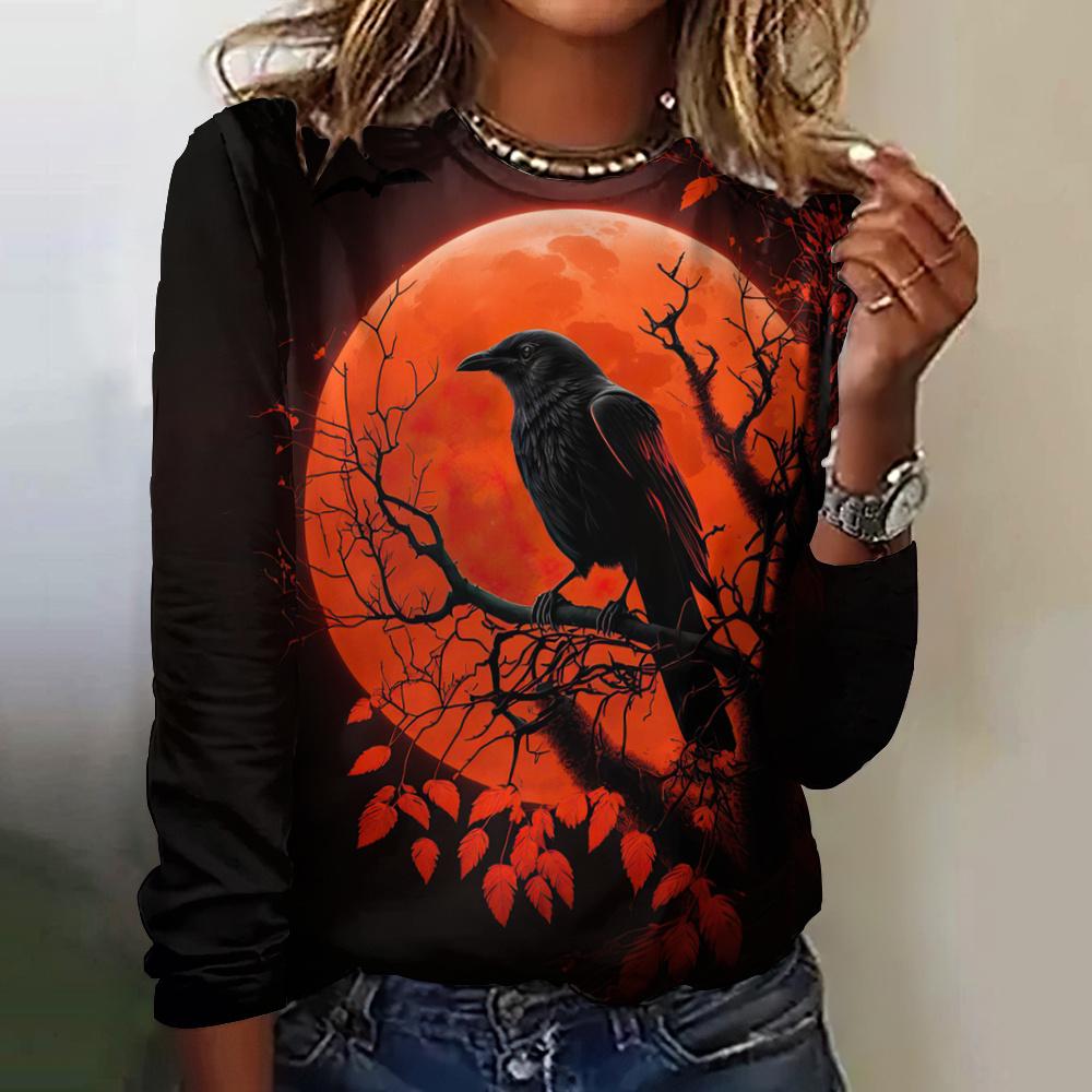 Специальная одежда на Хэллоуин, женские футболки осень/зима, футболка с длинными рукавами Wacky Spectre из искусственного хлопка, топы с круглым вырезом Ne 4XL
Специальная одежда на Хэллоуин, женские футболки осень/зима, футболка с длинными рукавами Wacky Spectre из искусственного хлопка, топы с круглым вырезом Ne 4XL