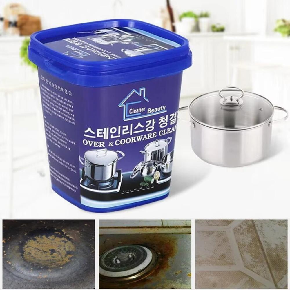 Rust Removal Multi-Purpose Cleaning Paste Cookware Cleaner Kitchen Stains Cleaner Kitchen Cleaning With sponge
Rust Removal Multi-Purpose Cleaning Paste Cookware Cleaner Kitchen Stains Cleaner Kitchen Cleaning With sponge
