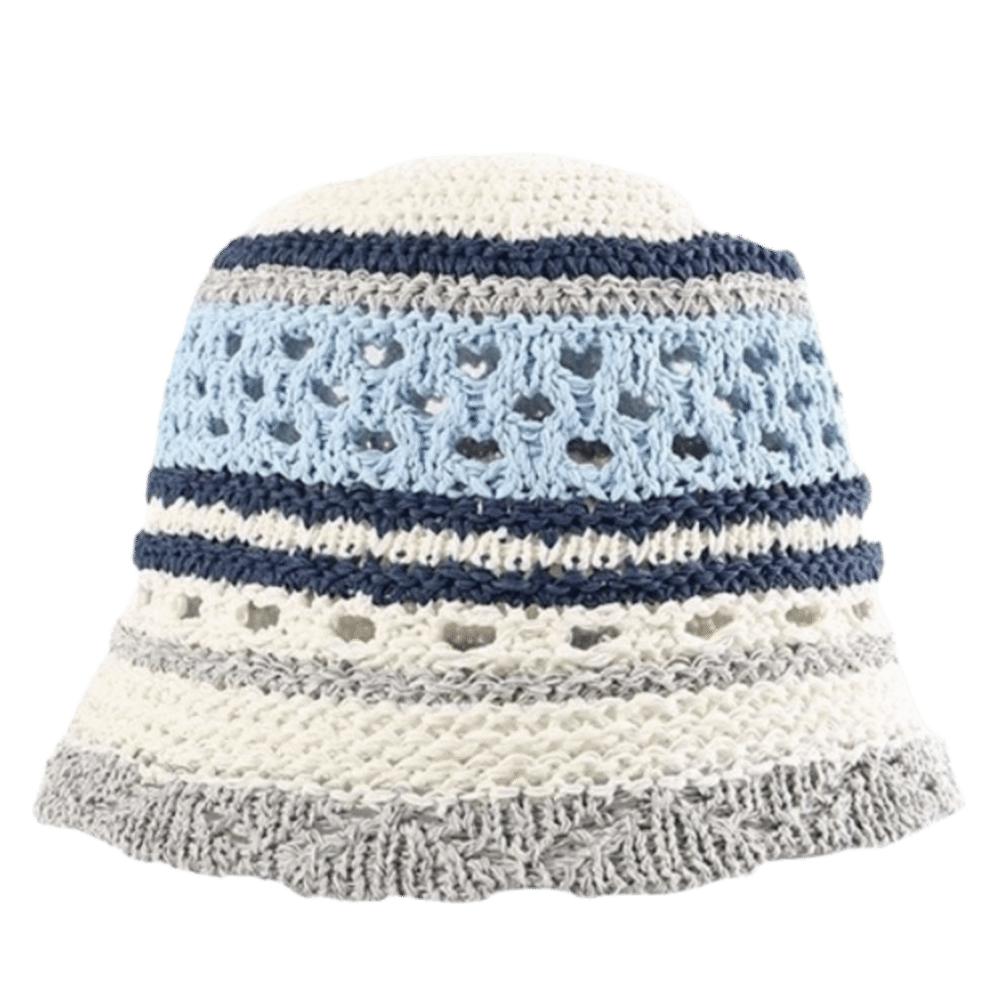 Breathable Striped Bucket Hat Wide Brim Beach Sun Hat Popular Crochet Panama Hat Casual Wear
Breathable Striped Bucket Hat Wide Brim Beach Sun Hat Popular Crochet Panama Hat Casual Wear
