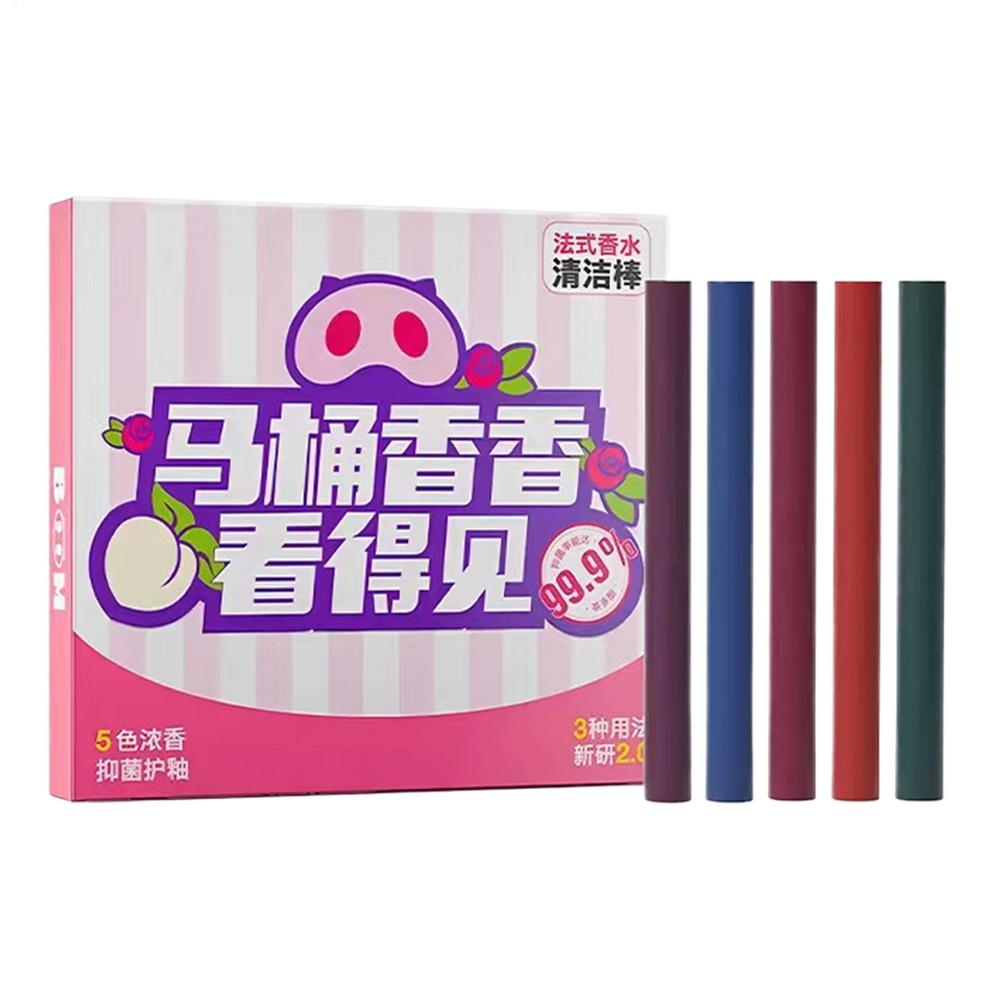 8Pcs/Box Toilet Cleaner Perfume Toilet Cleaning Stick Effective Toilet Deodorant Strong Scale and Dirt Remover Toilet Cleaner As Show
8Pcs/Box Toilet Cleaner Perfume Toilet Cleaning Stick Effective Toilet Deodorant Strong Scale and Dirt Remover Toilet Cleaner As Show