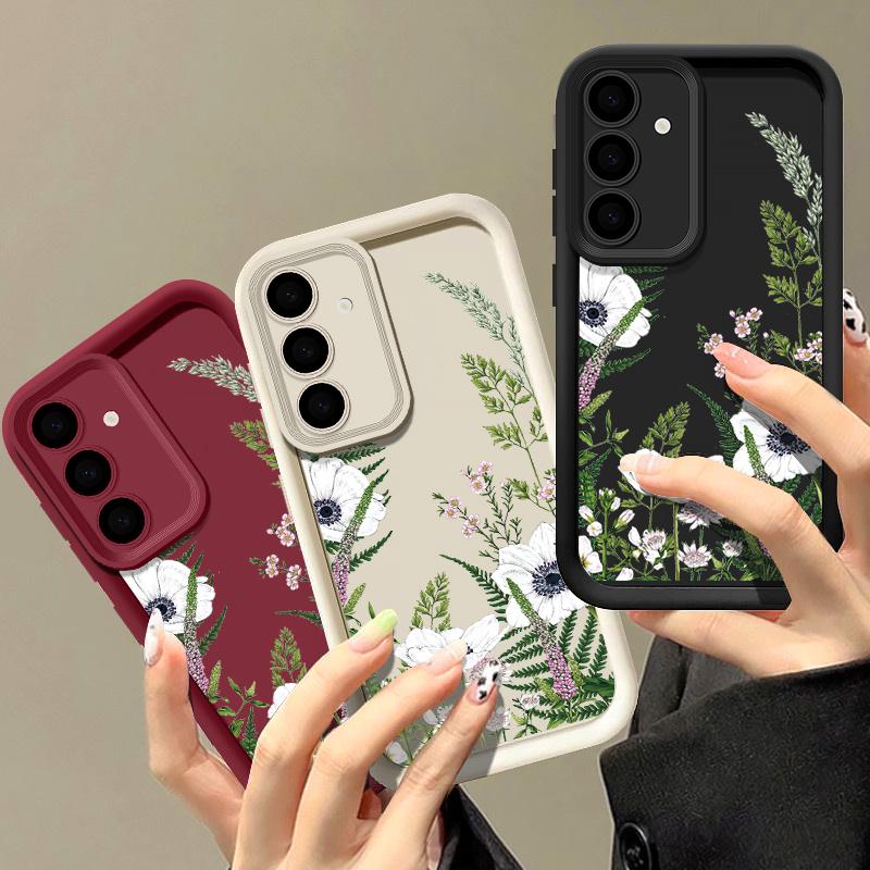 Красивый матовый чехол для телефона с цветочным принтом для Samsung S24 S23 Ultra S22 Plus S21 S20 FE A55 A54 A53 A52 A35 A34 A15 A14 противоударный мягкий силиконовый чехол Samsung S24 чёрный
Красивый матовый чехол для телефона с цветочным принтом для Samsung S24 S23 Ultra S22 Plus S21 S20 FE A55 A54 A53 A52 A35 A34 A15 A14 противоударный мягкий силиконовый чехол Samsung S24 чёрный