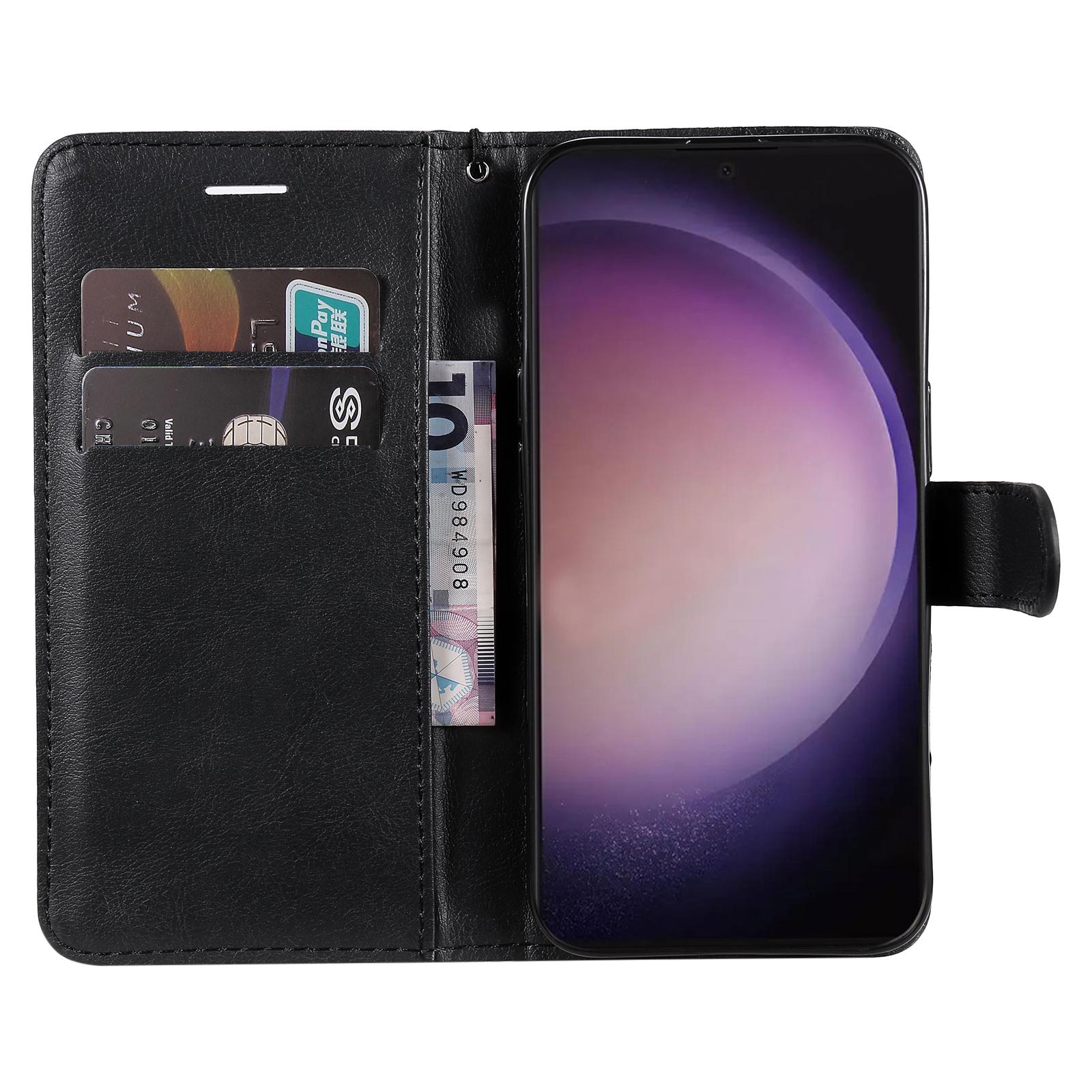 For Samsung Galaxy S24 Ultra Case Solid Color Leather Mobile Cover Wallet Stand with Strap Rose Gold
For Samsung Galaxy S24 Ultra Case Solid Color Leather Mobile Cover Wallet Stand with Strap Rose Gold