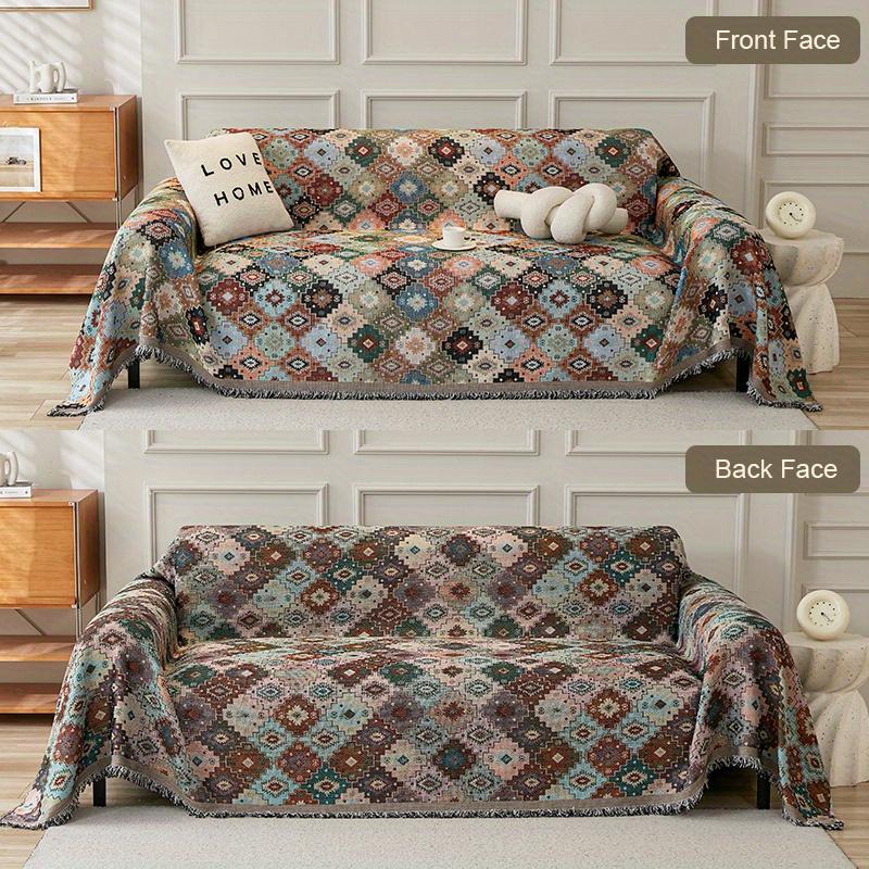 1PC Sofa Towel Jacquard Sofa Blanket With Tassels Double Face Usable Four Seasons Universal Pet Friendly Home Decor S (70.87x51.18inch) зелений
1PC Sofa Towel Jacquard Sofa Blanket With Tassels Double Face Usable Four Seasons Universal Pet Friendly Home Decor S (70.87x51.18inch) зелений