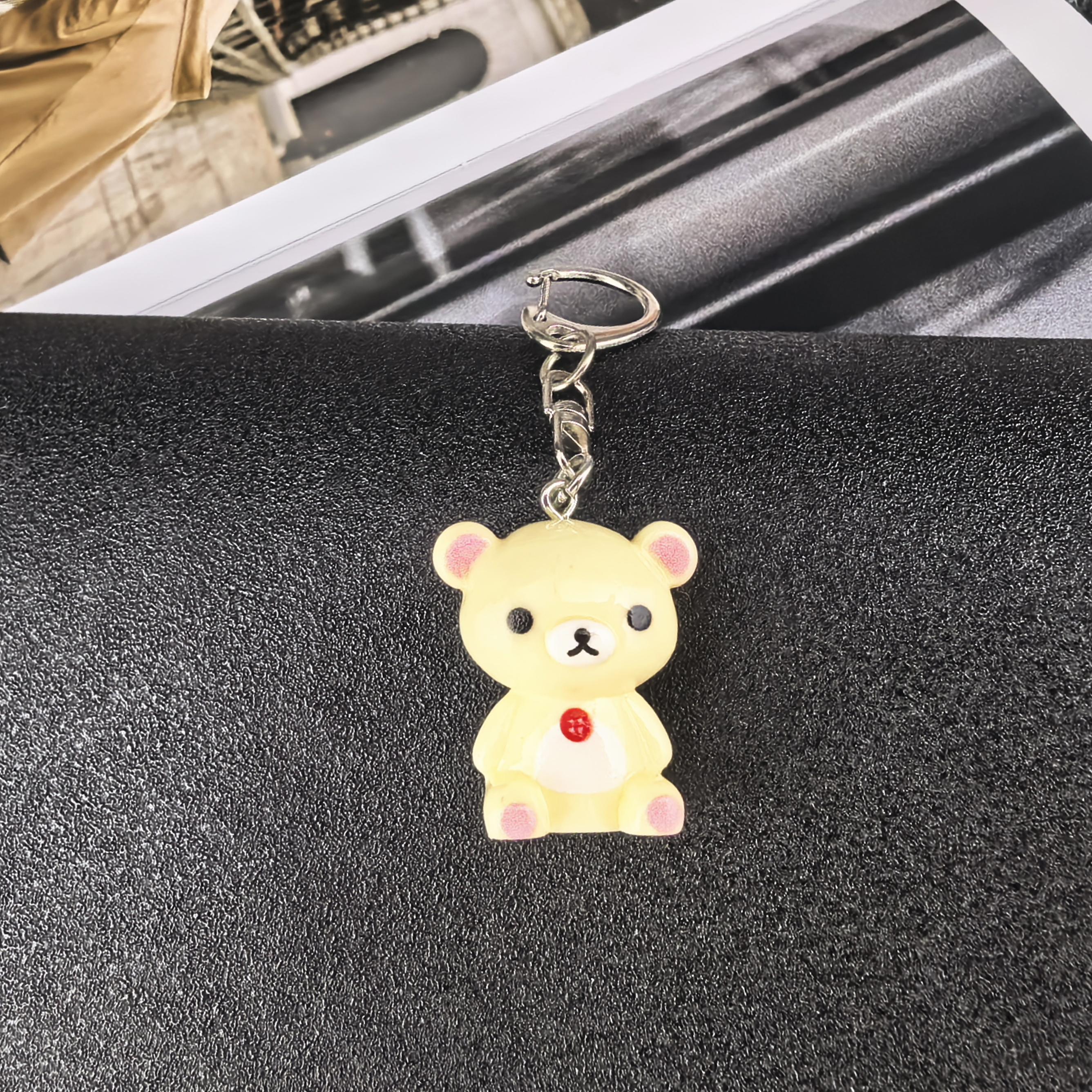 Kawaii Rilakkuma Easy Bear Keychains Lazybear Doll Bag Clothing Puller Phone Rope Keyrings Accessories Pendants Couple Gifts
Kawaii Rilakkuma Easy Bear Keychains Lazybear Doll Bag Clothing Puller Phone Rope Keyrings Accessories Pendants Couple Gifts