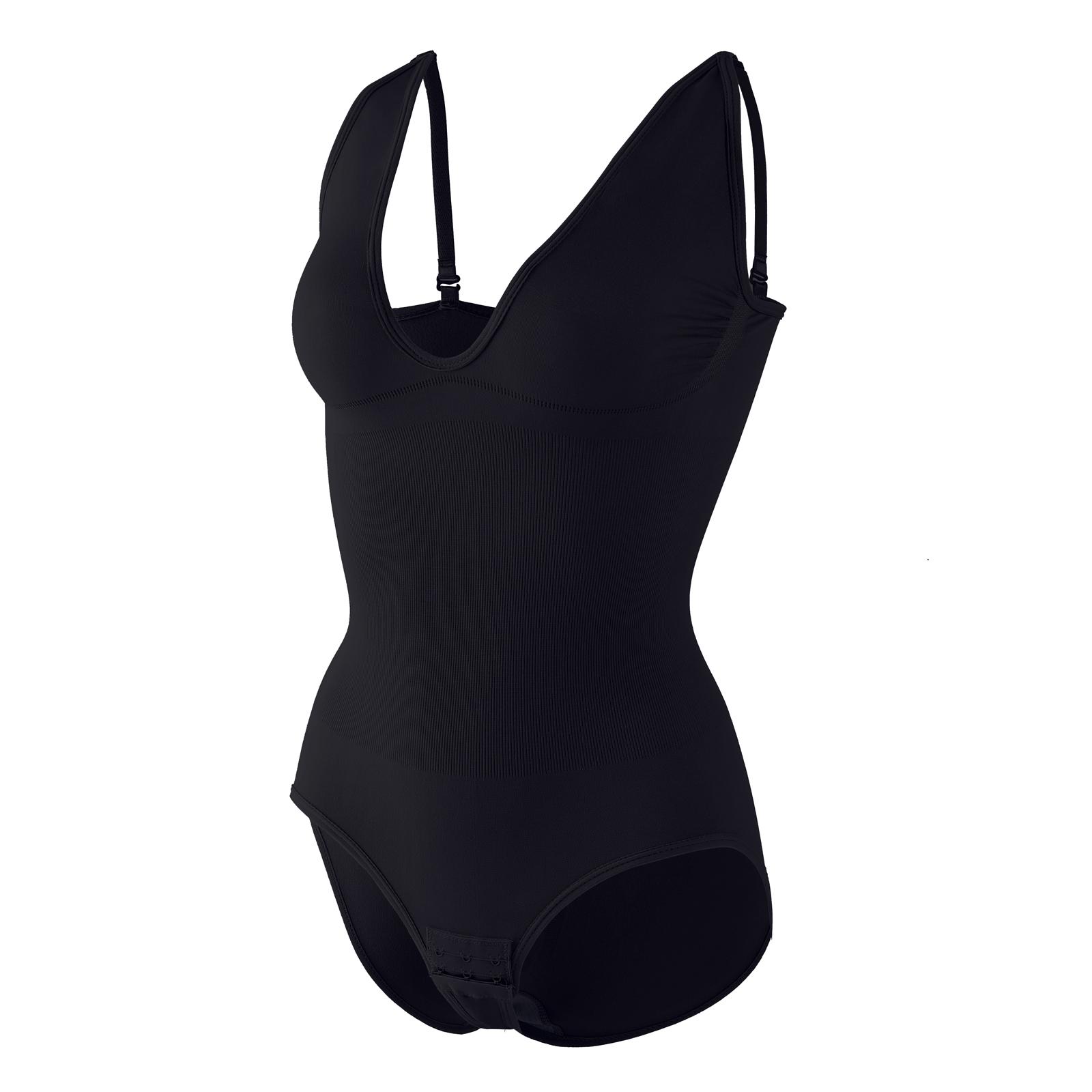 Womens Seamless Sleeveless V-Neck Bodysuit Shapewear Tummy Control Romper Sculpting Body Shaper Waist Trainer Slimming Leotards S чёрный
Womens Seamless Sleeveless V-Neck Bodysuit Shapewear Tummy Control Romper Sculpting Body Shaper Waist Trainer Slimming Leotards S чёрный