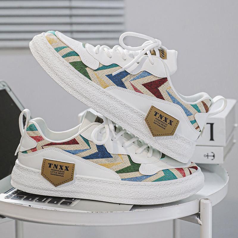 Summer new men s low-top casual board shoes trendy shoes niche design Korean version of platform student sports shoes 39
Summer new men s low-top casual board shoes trendy shoes niche design Korean version of platform student sports shoes 39