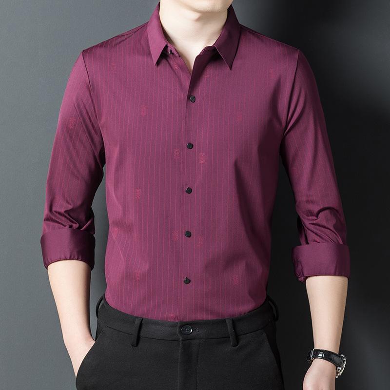 Autumn Men s Brocade Seamless Shirt Straight Tube Square Collar Red Wedding Wear Long-sleeved Shirt Fashion Men 165
Autumn Men s Brocade Seamless Shirt Straight Tube Square Collar Red Wedding Wear Long-sleeved Shirt Fashion Men 165