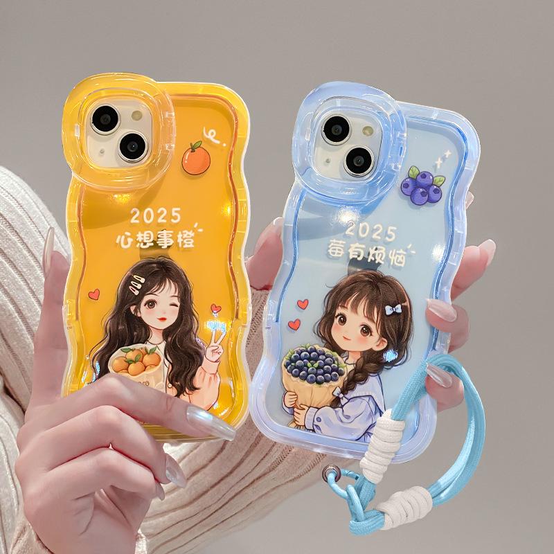 Wishes Orange Lanyard Suitable for Apple 16pro Mobile Phone Case 15 Cute Girl 14 Invisible Double Bracket 14 Silicone X iphone 16
Wishes Orange Lanyard Suitable for Apple 16pro Mobile Phone Case 15 Cute Girl 14 Invisible Double Bracket 14 Silicone X iphone 16