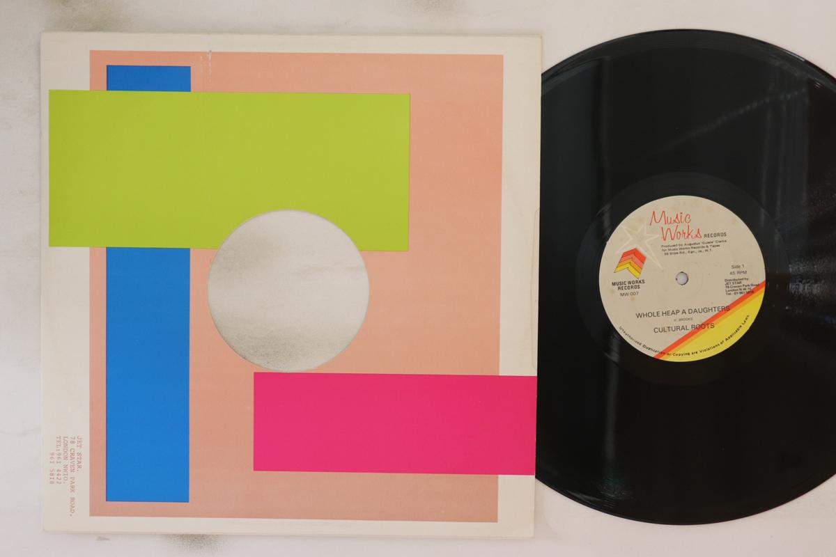 12inch Record CULTURAL ROOTS - Whole Heap A Daughters MW007 Music Works Rec UK Reggae, Ska & Dub Used
12inch Record CULTURAL ROOTS - Whole Heap A Daughters MW007 Music Works Rec UK Reggae, Ska & Dub Used
