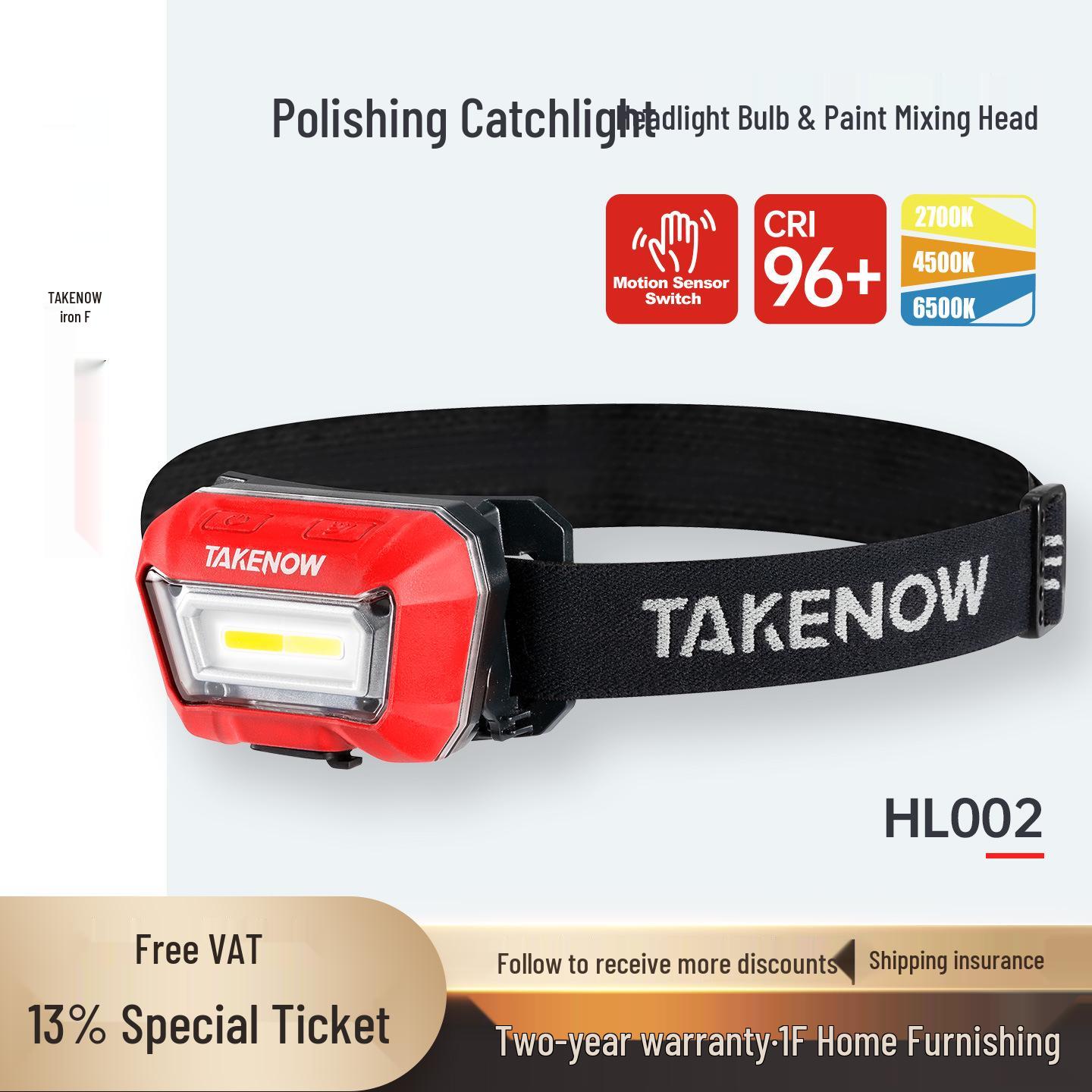 Tielang HL002 Multi-Color Car Detailing and Scratch Detection Headlamp - Super Bright, Three-Proof, Adjustable Temperature Sensor. 78.5*47.5*42 cm
Tielang HL002 Multi-Color Car Detailing and Scratch Detection Headlamp - Super Bright, Three-Proof, Adjustable Temperature Sensor. 78.5*47.5*42 cm
