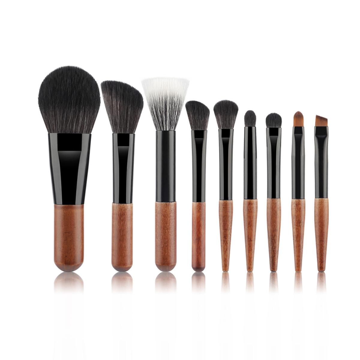 9 Mini Wool Makeup Brush Set Convenient Travel Brush Loose Powder Brush Eyeshadow Brush Point Color Brush Beauty Tools
9 Mini Wool Makeup Brush Set Convenient Travel Brush Loose Powder Brush Eyeshadow Brush Point Color Brush Beauty Tools