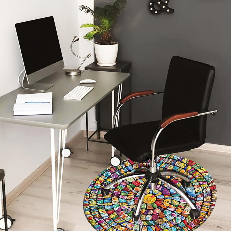 1pc Carpet Chair Mats Colorful Mosaic Pattern Perfect for Decorating Chairs, Polyester Carpet, for Living Room.YDT639 80cm by 80cm
1pc Carpet Chair Mats Colorful Mosaic Pattern Perfect for Decorating Chairs, Polyester Carpet, for Living Room.YDT639 80cm by 80cm
