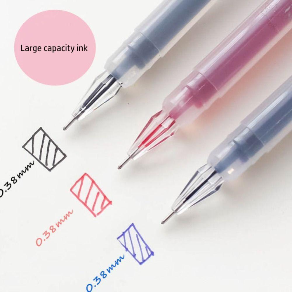 10PCS/Set Black/Blue/Red Ink Neutral Pen Press Type Signature Pens Writing Tool Student Test Red-10PCS
10PCS/Set Black/Blue/Red Ink Neutral Pen Press Type Signature Pens Writing Tool Student Test Red-10PCS