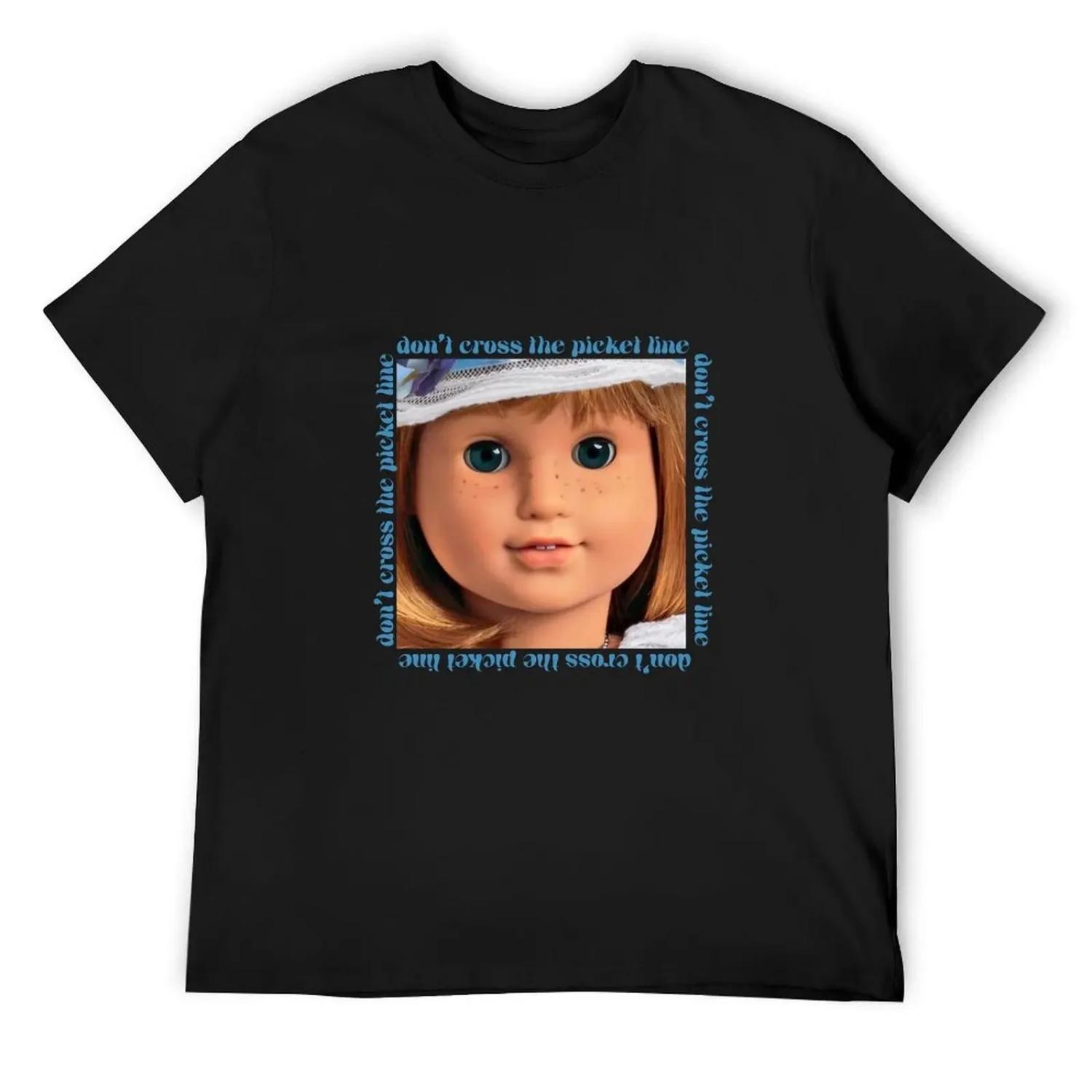 American Girl Doll Nellie Don t Cross the Picket Line T-Shirt Aesthetic clothing blacks Men s t-shirt XXXXXL чорний
American Girl Doll Nellie Don t Cross the Picket Line T-Shirt Aesthetic clothing blacks Men s t-shirt XXXXXL чорний
