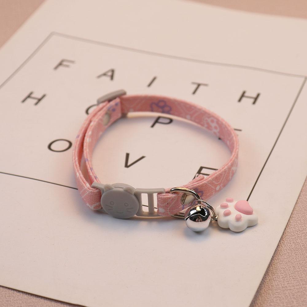 Котячий нашийник з регульованим слідом для тварин Милий нашийник із дзвіночком для маленьких собак Щеня Кошеня Аксесуари для домашніх тварин рожевий
Котячий нашийник з регульованим слідом для тварин Милий нашийник із дзвіночком для маленьких собак Щеня Кошеня Аксесуари для домашніх тварин рожевий