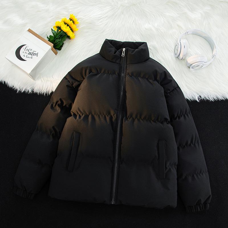Men s clothing autumn and winter new casual jacket cotton-padded clothes solid color short cotton clothes bread clothes stand-up collar cotton-padded M чорний
Men s clothing autumn and winter new casual jacket cotton-padded clothes solid color short cotton clothes bread clothes stand-up collar cotton-padded M чорний