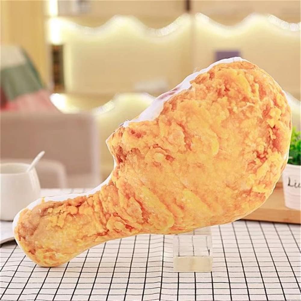 JIANEEXSQ Creative 3D Simulation Fried Chicken Leg Pillow Soft Lumbar Back Cushion Home Decoration Novelty Throw Pillows Birthday Gifts 25.5 X13.7
JIANEEXSQ Creative 3D Simulation Fried Chicken Leg Pillow Soft Lumbar Back Cushion Home Decoration Novelty Throw Pillows Birthday Gifts 25.5 X13.7