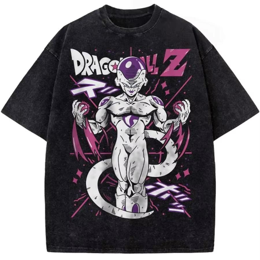Dragon Ball Frieza All Forms Printed Tshirt Mens and Womens Washed Tshirt High Quality Vintage Cotton Tshirt YK Tops XL
Dragon Ball Frieza All Forms Printed Tshirt Mens and Womens Washed Tshirt High Quality Vintage Cotton Tshirt YK Tops XL