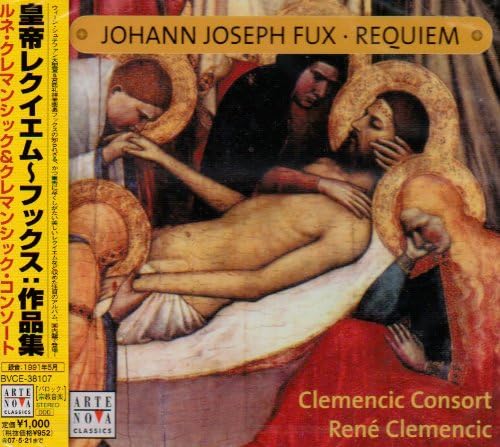 CD CLEMENCIC (RENE), CLEMENCIC CONSORT - Requiem for the Emperor - Fuchs: Co BVCE38107 Japan ObiClassical Used
CD CLEMENCIC (RENE), CLEMENCIC CONSORT - Requiem for the Emperor - Fuchs: Co BVCE38107 Japan ObiClassical Used