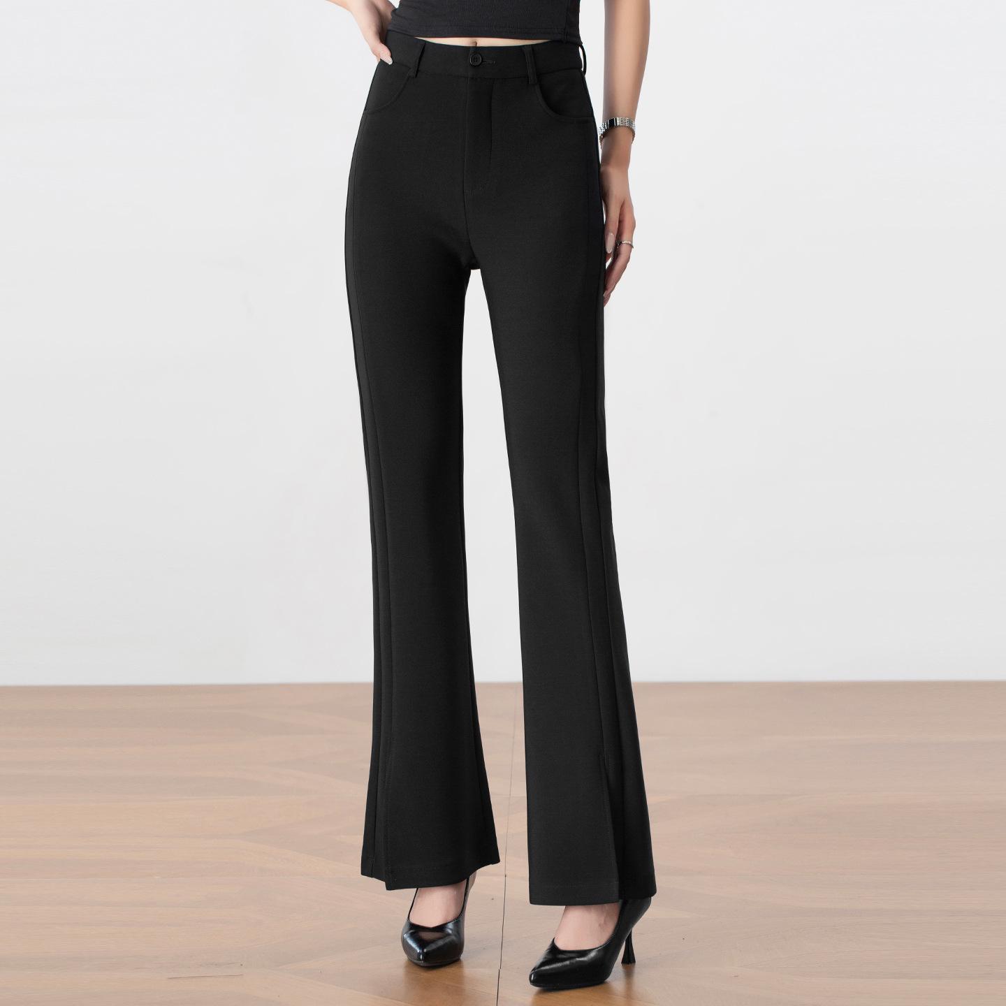 2025 Women s High-Waisted Black Micro-Flare Pants – Slimming, Casual Drape with Split Hem S чёрный
2025 Women s High-Waisted Black Micro-Flare Pants – Slimming, Casual Drape with Split Hem S чёрный