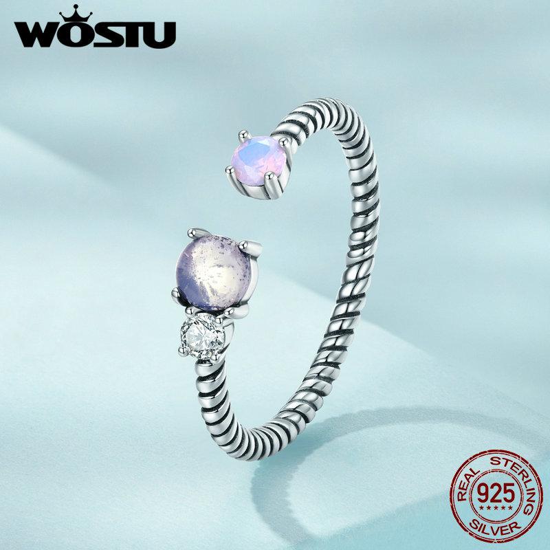 WOSTU стерлингового серебра 925 пробы с драгоценными камнями, открытое кольцо для женщин, вечерние, свадебные, ювелирные украшения, подарки 925 silver
WOSTU стерлингового серебра 925 пробы с драгоценными камнями, открытое кольцо для женщин, вечерние, свадебные, ювелирные украшения, подарки 925 silver