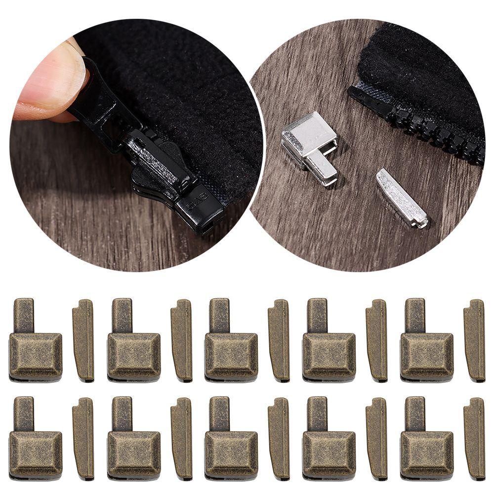 End Zipper Buckles Repair Zipper Stopper Sewing Zippers Metal Zipper Stoppers Clothing Accessories золотий
End Zipper Buckles Repair Zipper Stopper Sewing Zippers Metal Zipper Stoppers Clothing Accessories золотий