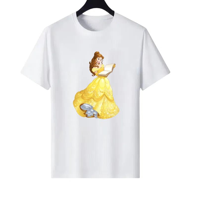 Disney Beauty And The Beast Pattern Woman Fashion Parent-child Clothing Cartoon Children s Short Sleeves T-Shirt Blouses 120
Disney Beauty And The Beast Pattern Woman Fashion Parent-child Clothing Cartoon Children s Short Sleeves T-Shirt Blouses 120