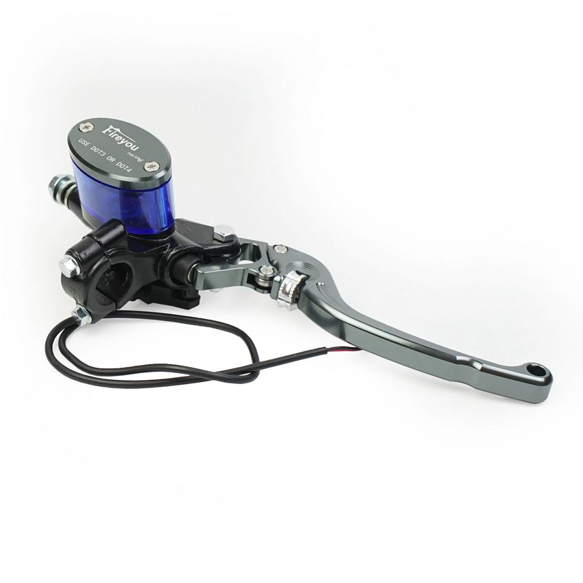 Главный тормозной цилиндр мотоцикла, зеркало, сиденье, гидравлический рычаг сцепления, универсальный черный дисковый тормоз, насос сцепления, рычаг, регулируемая планка
Главный тормозной цилиндр мотоцикла, зеркало, сиденье, гидравлический рычаг сцепления, универсальный черный дисковый тормоз, насос сцепления, рычаг, регулируемая планка