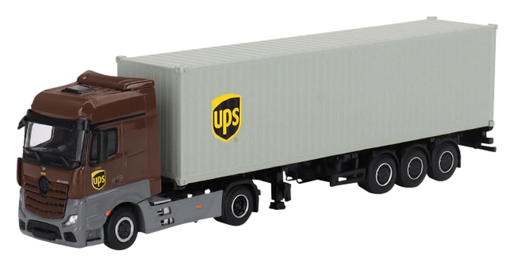 MINI GT Mercedes Benz Actros 40-футовый контейнер UPS Europe с левой ручкой, готовый продукт 1/64
MINI GT Mercedes Benz Actros 40-футовый контейнер UPS Europe с левой ручкой, готовый продукт 1/64