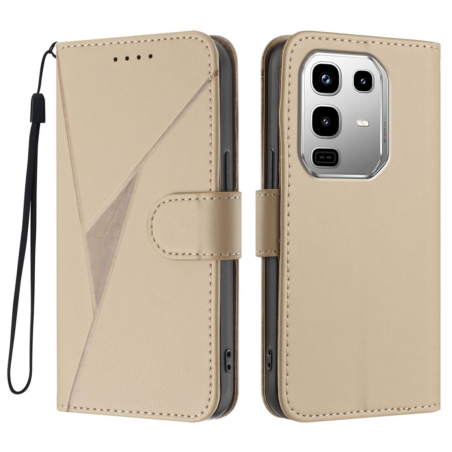 For Infinix Note 50 4G/Infinix Note 50 Pro 4G Case Triangle Imprint Leather Phone Cover with Lanyard Golden
For Infinix Note 50 4G/Infinix Note 50 Pro 4G Case Triangle Imprint Leather Phone Cover with Lanyard Golden
