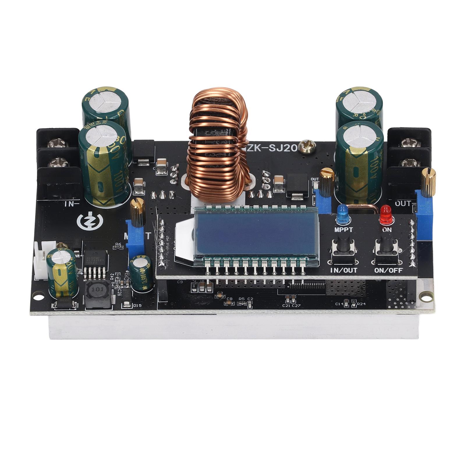 Boost Buck Power Supply Module LCD Display Solar 300W Automatic Buck Boost Module for Charging
Boost Buck Power Supply Module LCD Display Solar 300W Automatic Buck Boost Module for Charging