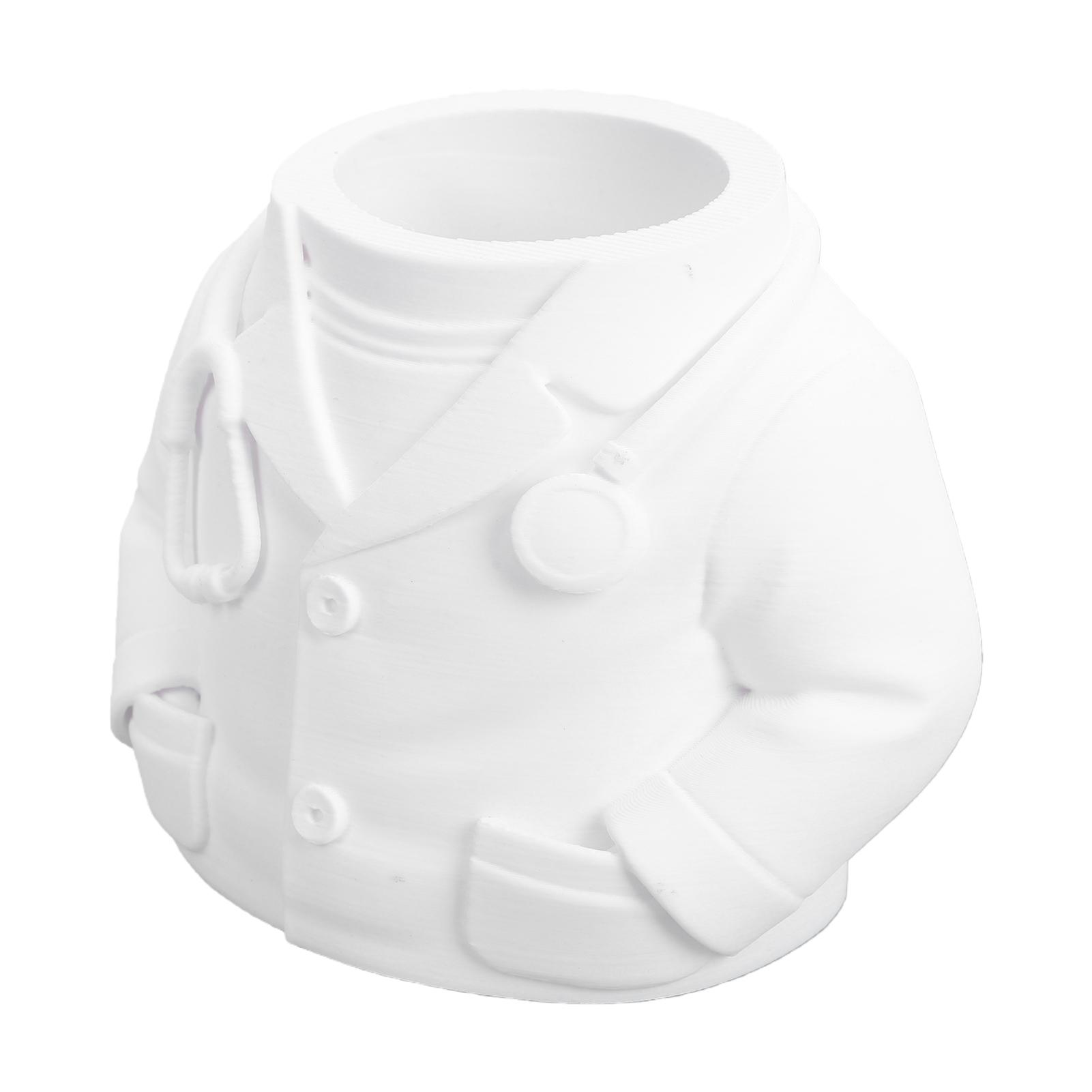 White Coat Pen Holder PLA Creative Doctor Themed Desk Pencil Holder for Home Office
White Coat Pen Holder PLA Creative Doctor Themed Desk Pencil Holder for Home Office
