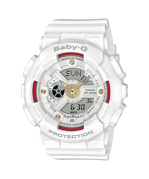 Casio Men s Resin 100M Water Resistant Analog Shock Resistant Quartz Watch BA-110DDR-7A белый
Casio Men s Resin 100M Water Resistant Analog Shock Resistant Quartz Watch BA-110DDR-7A белый