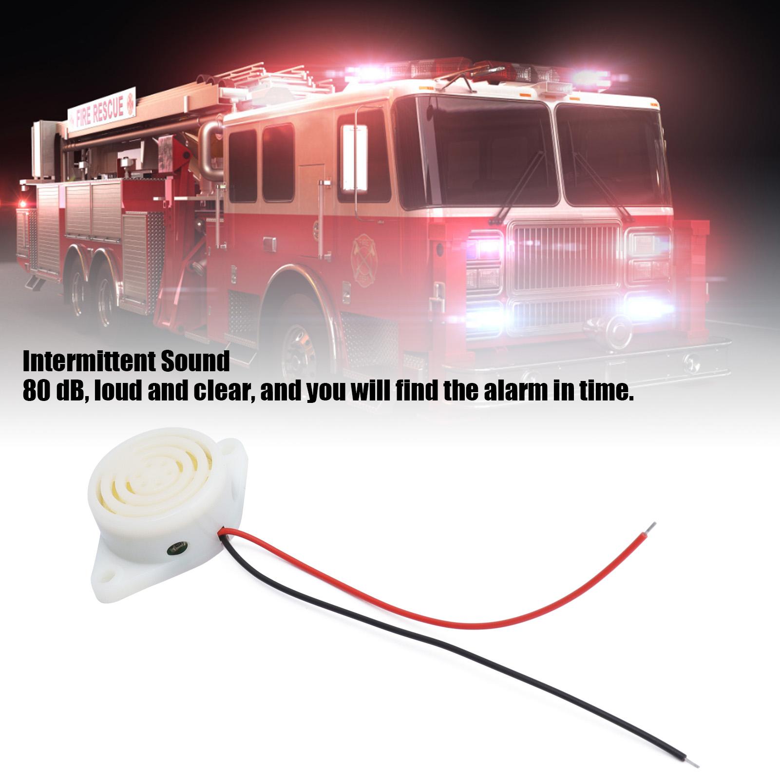 5Pcs Buzzer Alarm Electric Piezo Beep Active 80dB ABS High Sensitivity Set Kit SFM-27II
5Pcs Buzzer Alarm Electric Piezo Beep Active 80dB ABS High Sensitivity Set Kit SFM-27II