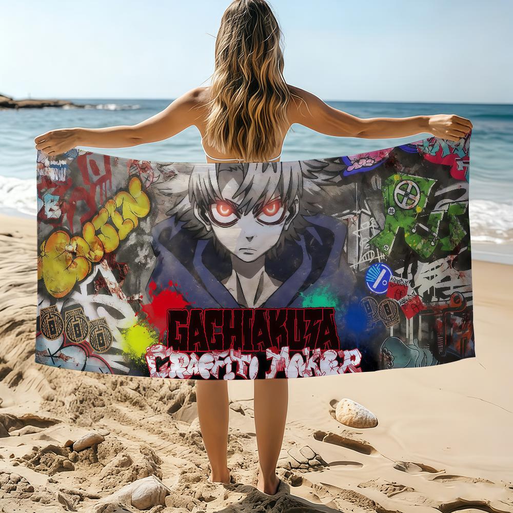 Anime GACHIAKUTA Towel Beach Towel Oversized Quick Dry Towel Absorbent Soft Swim BeachTowels for Men Women W30*H60(CM)
Anime GACHIAKUTA Towel Beach Towel Oversized Quick Dry Towel Absorbent Soft Swim BeachTowels for Men Women W30*H60(CM)