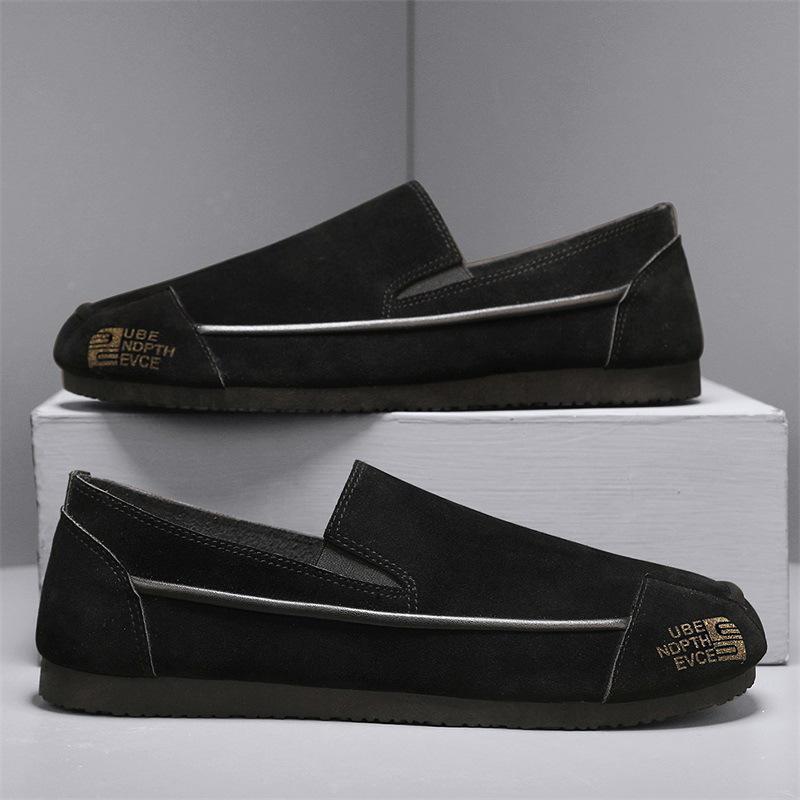 2024 summer new lightweight soft-soled Doudou shoes one-pedal microfiber suede foreign trade Douyin casual leather shoes men 39 темно-коричневого кольору
2024 summer new lightweight soft-soled Doudou shoes one-pedal microfiber suede foreign trade Douyin casual leather shoes men 39 темно-коричневого кольору