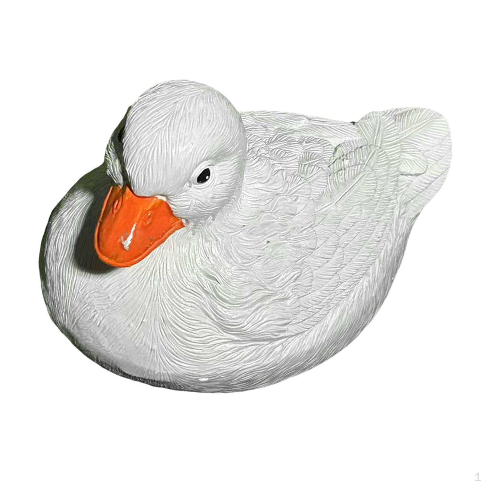 Статуя утки Скульптура животного Ландшаффтная фигурка Украшение для пруда
Статуя утки Скульптура животного Ландшаффтная фигурка Украшение для пруда