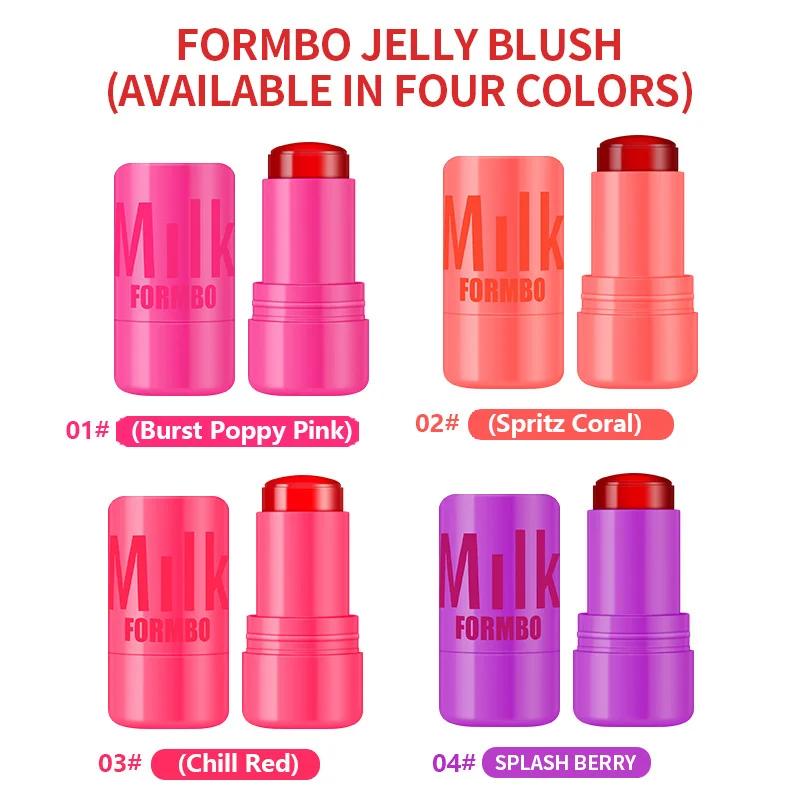 3-in-1 Milk Jelly Tint Facial Blusher Wand Moisturized Long Lasting Matte Rouge Cheek Contour Lipstick Sticker Beauty Makeup
3-in-1 Milk Jelly Tint Facial Blusher Wand Moisturized Long Lasting Matte Rouge Cheek Contour Lipstick Sticker Beauty Makeup