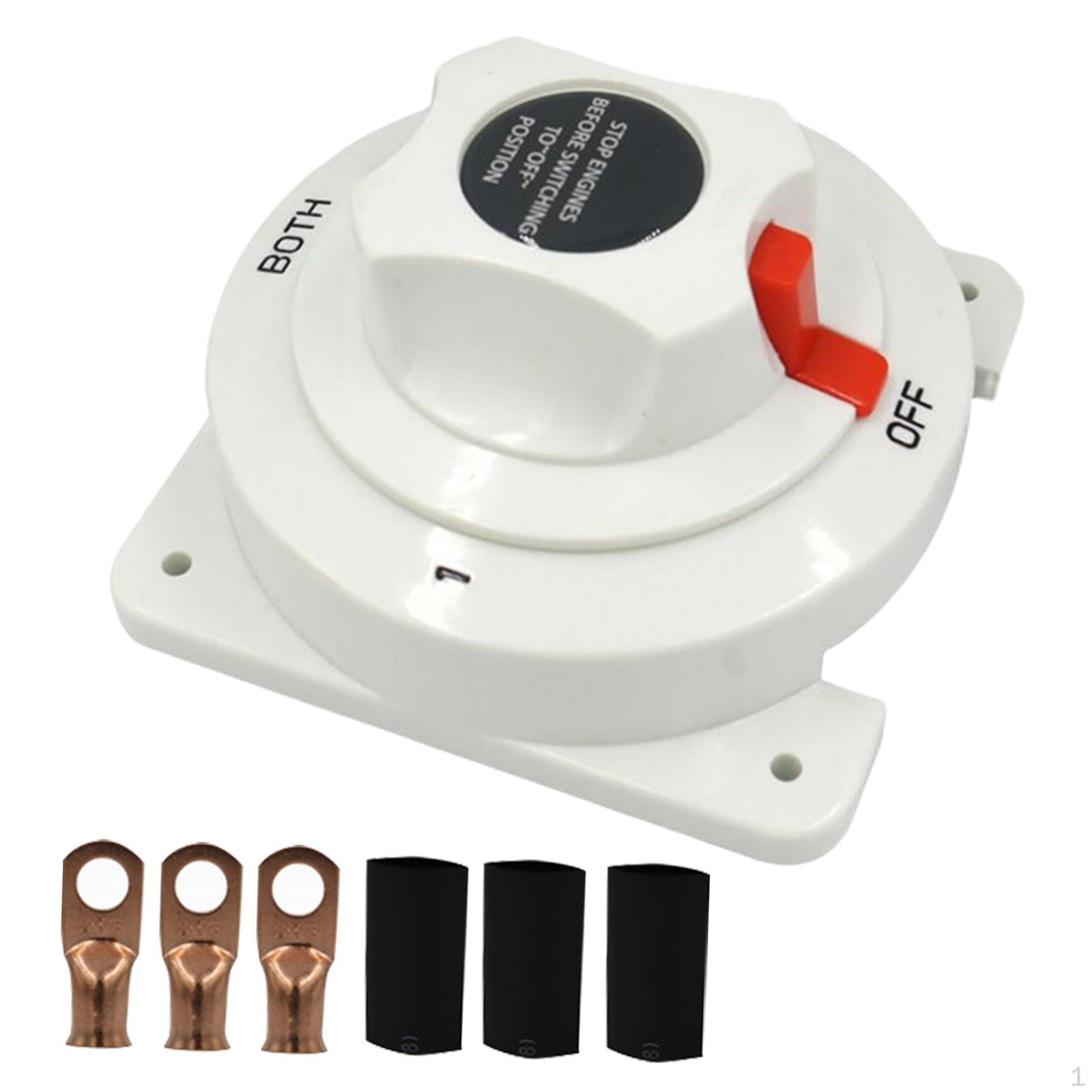 Marine DC Battery Selector Switch 6-32V 1-2-Both-Off 300 Amp Max 175A High Power Waterproof
Marine DC Battery Selector Switch 6-32V 1-2-Both-Off 300 Amp Max 175A High Power Waterproof