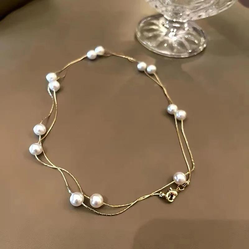 High Grade Gray Imitation Pearl Beaded Chain Bead Necklace For Women s 2026 Fashion Jewelry Set Luxurious Accessories for Girls
High Grade Gray Imitation Pearl Beaded Chain Bead Necklace For Women s 2026 Fashion Jewelry Set Luxurious Accessories for Girls