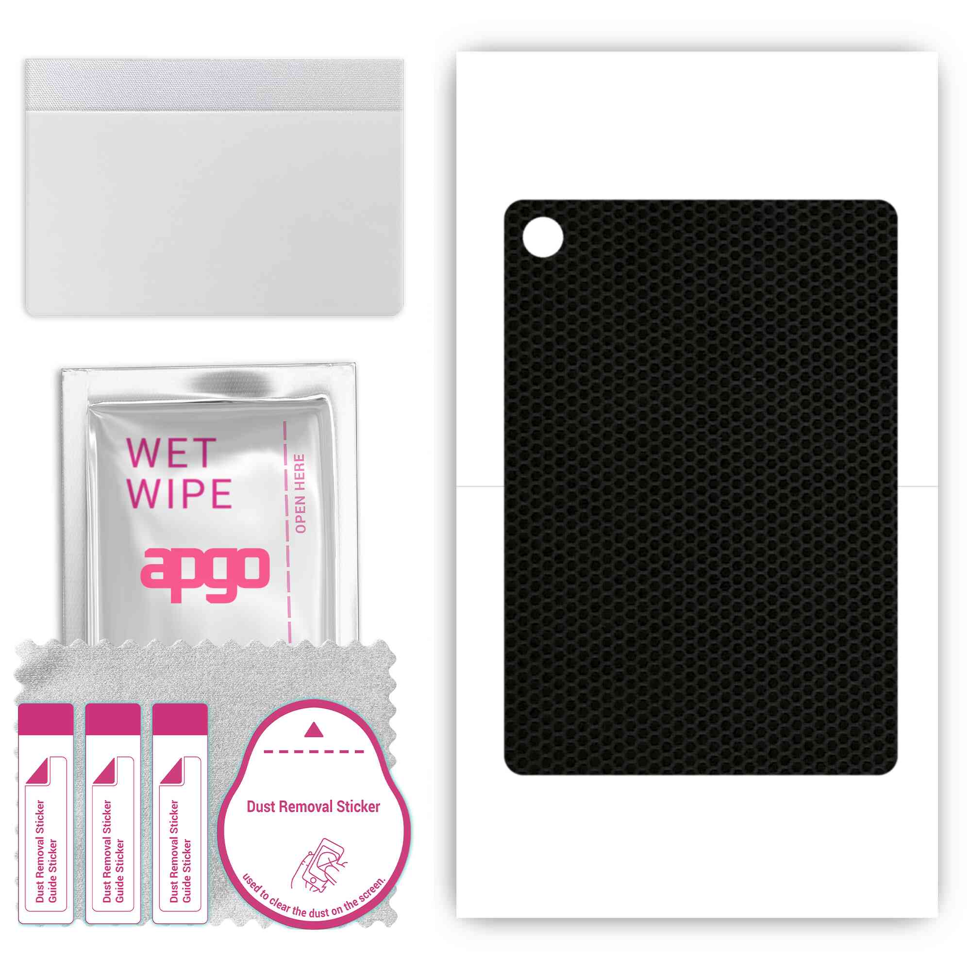 apgo skin sticker film foil vinyl for the BACK compatible with Lenovo Tab M10 3rd Gen WIFI, scratch-resistant, easy to install - Matrix
apgo skin sticker film foil vinyl for the BACK compatible with Lenovo Tab M10 3rd Gen WIFI, scratch-resistant, easy to install - Matrix