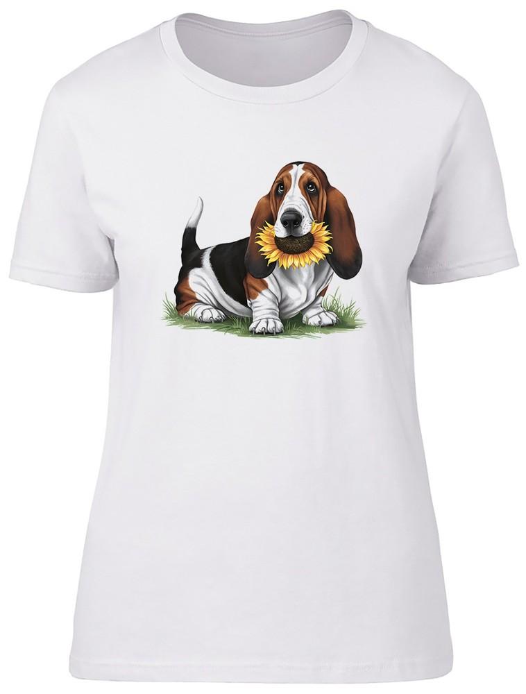 Basset Hound Dog with Sunflower Pet Animal Womens T-Shirt Ladies Gift Tee L
Basset Hound Dog with Sunflower Pet Animal Womens T-Shirt Ladies Gift Tee L