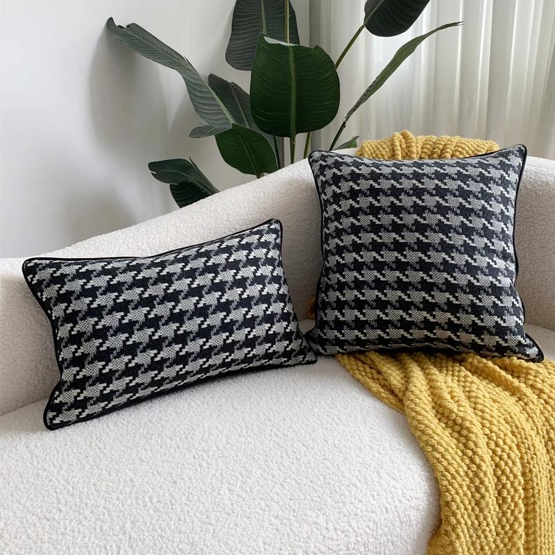 Наволочка для подушки Modern Home Decorative, черно-коричневая, с рисунком «гусиная лапка», тканая, бархатная, для дивана, 18x18 дюймов, для поясницы, 12x20 дюймов, 1 шт. в упаковке 12x20inch чёрный
Наволочка для подушки Modern Home Decorative, черно-коричневая, с рисунком «гусиная лапка», тканая, бархатная, для дивана, 18x18 дюймов, для поясницы, 12x20 дюймов, 1 шт. в упаковке 12x20inch чёрный