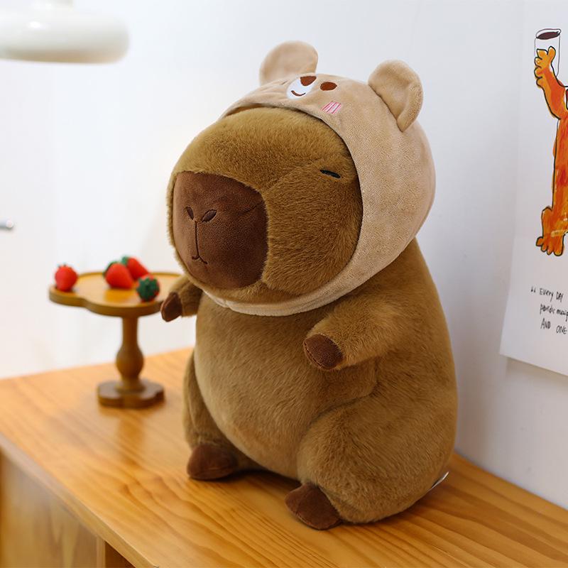 Internet Celebrity Capybara Plush Toy - Cute Capybara-kun Pillow Doll Gift 23cm 0.19kg
Internet Celebrity Capybara Plush Toy - Cute Capybara-kun Pillow Doll Gift 23cm 0.19kg