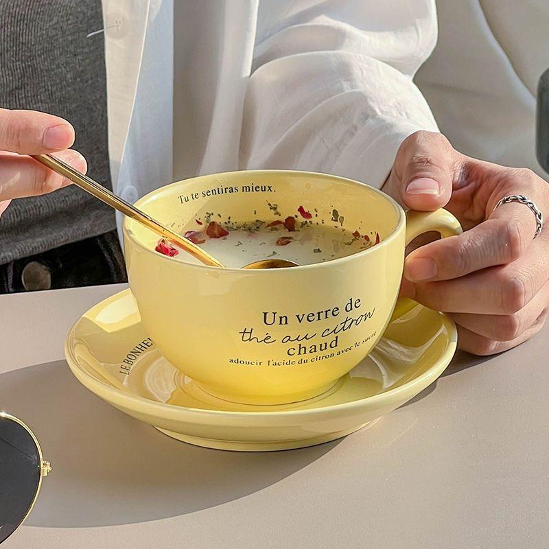 Корейская INS Same Vintage French Cream Coffee Cup Тарелка Чашка для завтрака Керамическая посуда Подарок для послеобеденного чая 300 мл 300ml
Корейская INS Same Vintage French Cream Coffee Cup Тарелка Чашка для завтрака Керамическая посуда Подарок для послеобеденного чая 300 мл 300ml