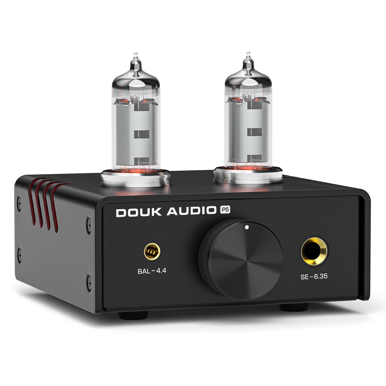 Nobsound P5 HIFI Vacuum Tube Headphone Dual Mono 200V High Voltage Replaceable Vacuum Low Audiophile Grade Amplifier Design, 4.4mm & 6.35mm Output,
Nobsound P5 HIFI Vacuum Tube Headphone Dual Mono 200V High Voltage Replaceable Vacuum Low Audiophile Grade Amplifier Design, 4.4mm & 6.35mm Output,