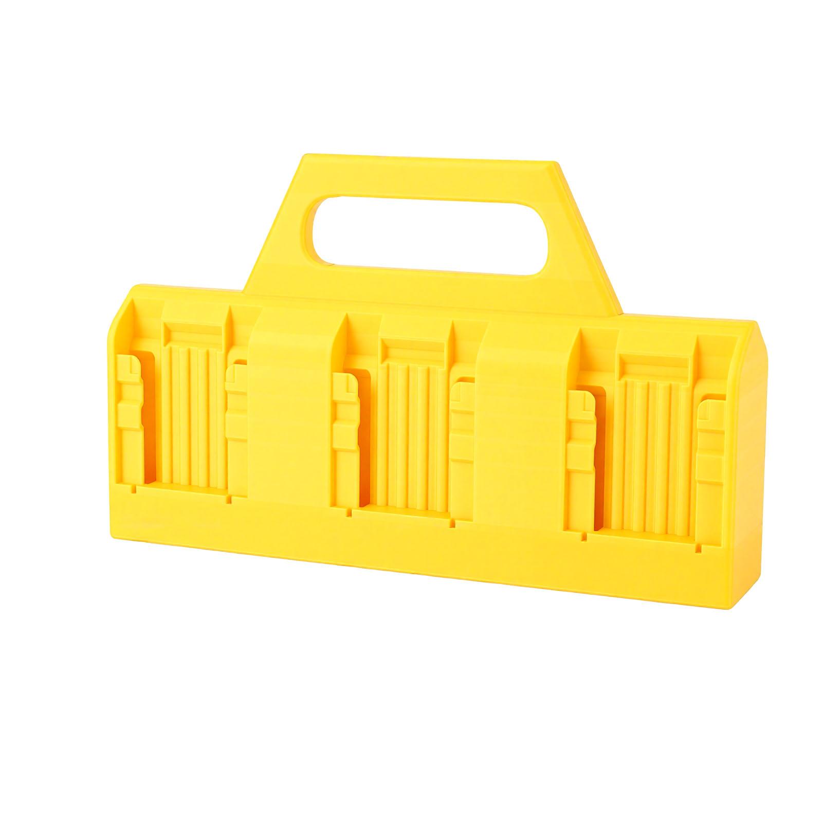 6 Slot Battery Holder Fit for DCB200 Portable ABS Carrying Case Quick Access Compact Storage Organizer for Tool Bags
6 Slot Battery Holder Fit for DCB200 Portable ABS Carrying Case Quick Access Compact Storage Organizer for Tool Bags