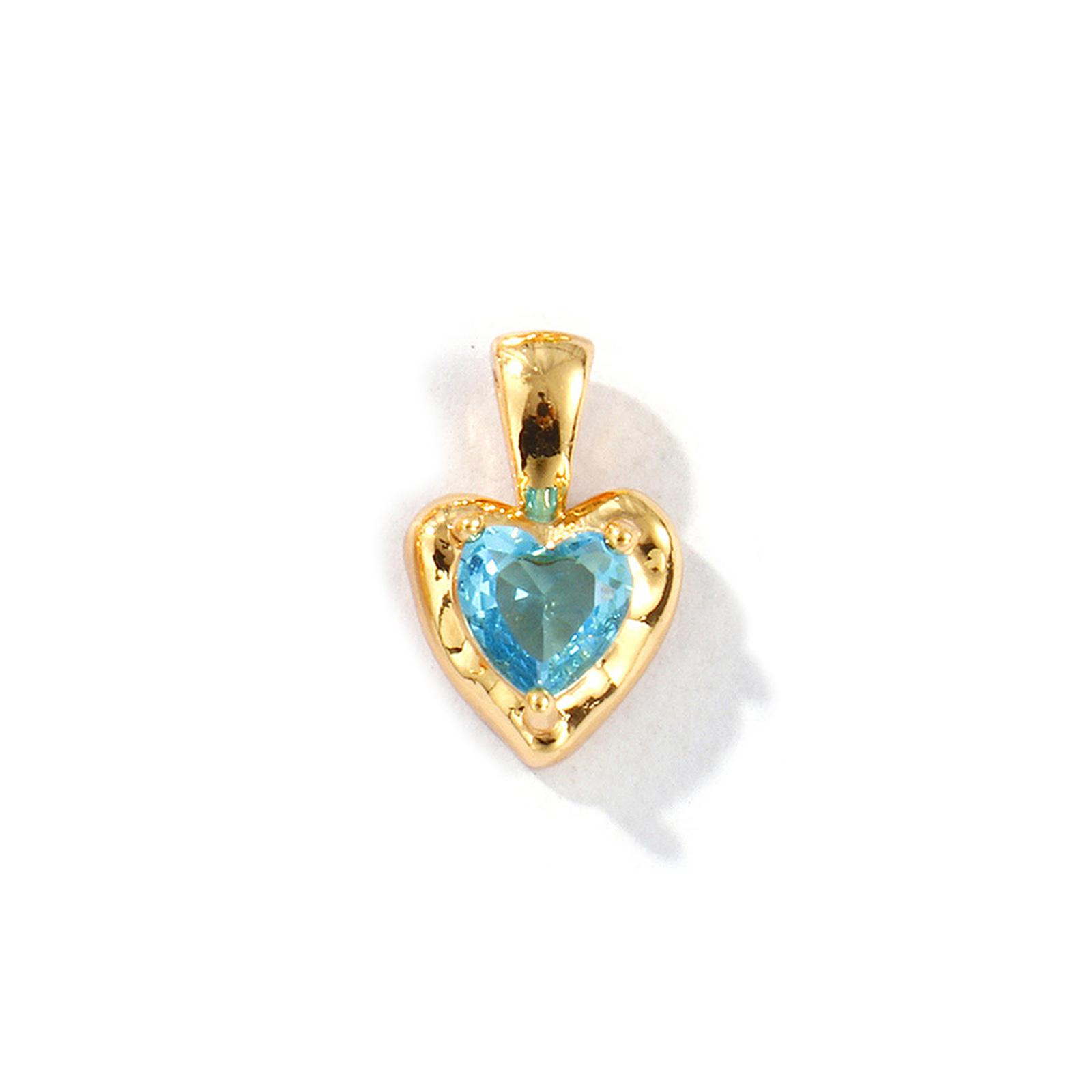 2 PCs Heart Brass & Rhinestone Birthstone Charms 18K Gold Plated Pendants For DIY Necklace Earrings Jewelry Making 12.5mm x 8mm
2 PCs Heart Brass & Rhinestone Birthstone Charms 18K Gold Plated Pendants For DIY Necklace Earrings Jewelry Making 12.5mm x 8mm