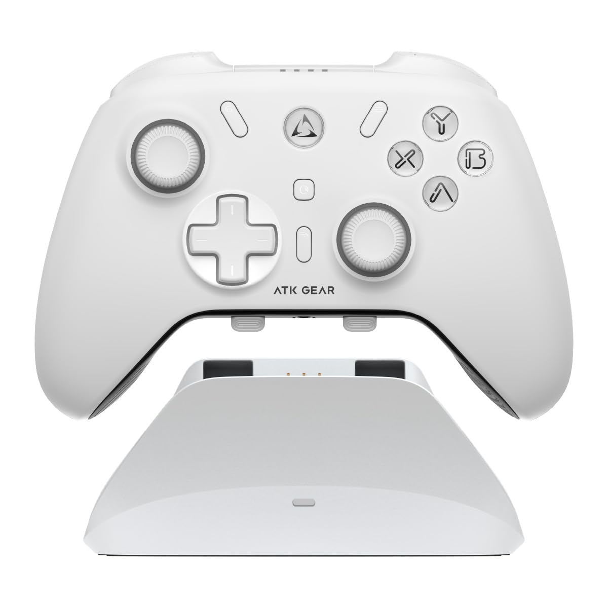 ATK Controller Axe Pro Wireless Gaming Controller PC Mobile Switch Compatible 6-Axis Gyro Hall Effect Stick Trigger White
ATK Controller Axe Pro Wireless Gaming Controller PC Mobile Switch Compatible 6-Axis Gyro Hall Effect Stick Trigger White