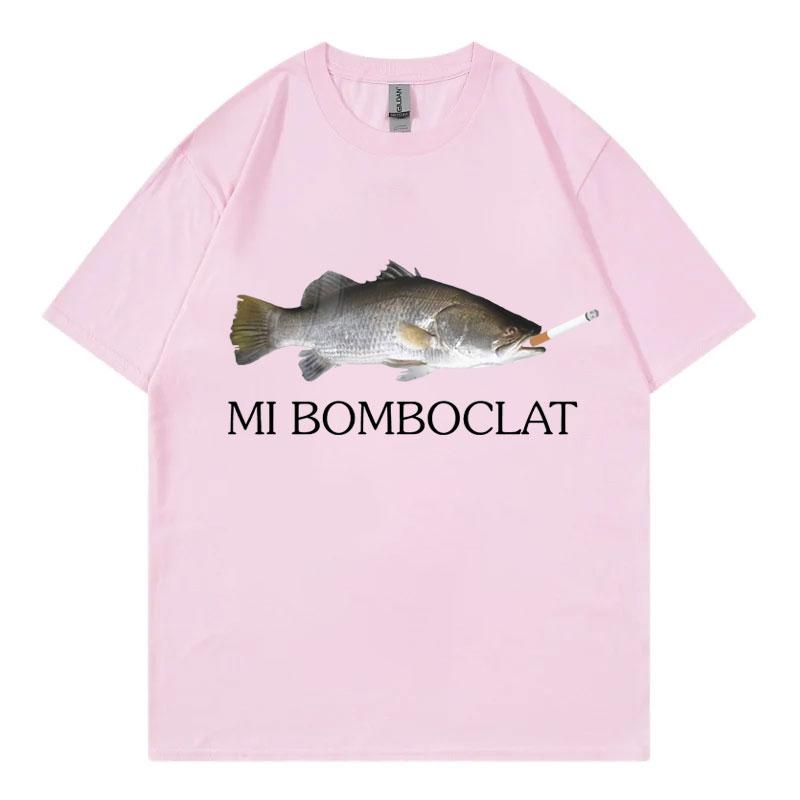 Funny Bomboclat Fish Meme Tshirt High Street Fashion Trend Y2k Short Sleeve Tshirts Unisex Women Harajuku Vintage Style T Shirts 4XL
Funny Bomboclat Fish Meme Tshirt High Street Fashion Trend Y2k Short Sleeve Tshirts Unisex Women Harajuku Vintage Style T Shirts 4XL